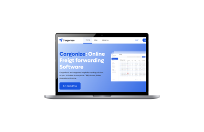 Cargonize - site vitrine conçu avec Divi pour présenter les services et générer des prospects qualifiés